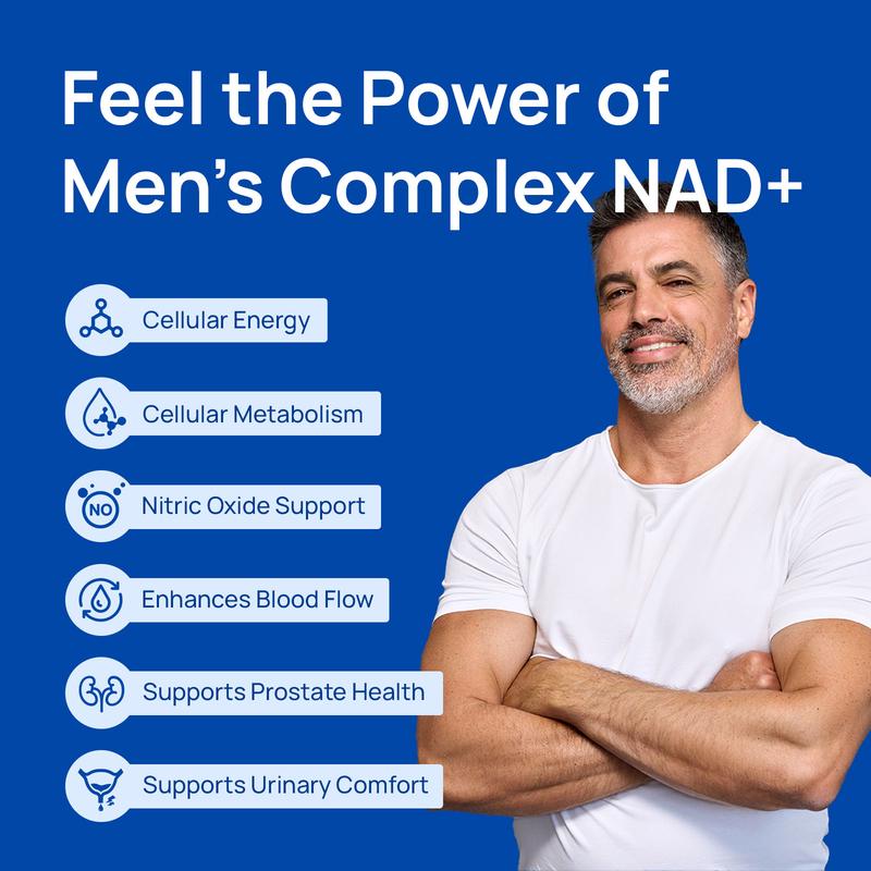 Selerb | Suplemento de NAD+ para Hombres - 60 Cápsulas