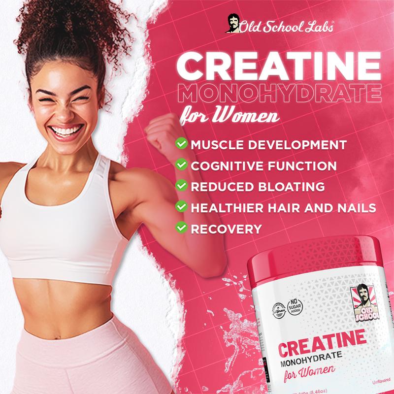 Creatine Monohydrate for Women