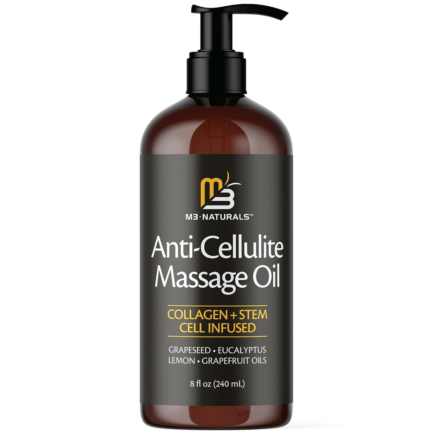 Anti-Cellulite Massage Oil with Collagen & Stem Cell