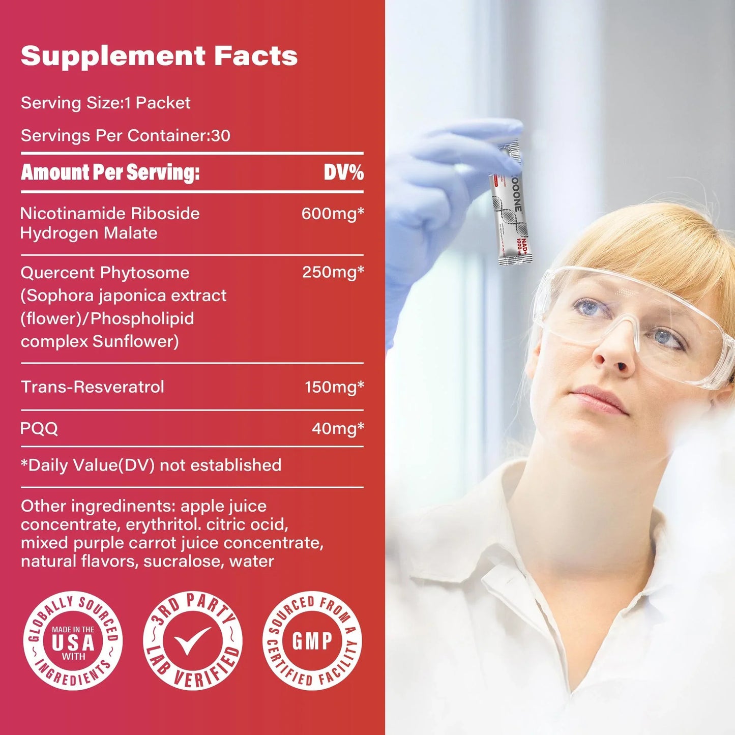 ZOOONE Suplemento | Potenciador de NAD+