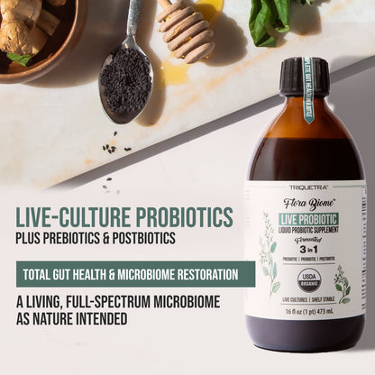 Triquetra | Flora Biome Live Probiotic