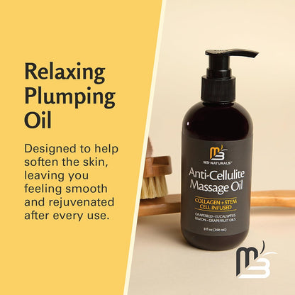 Anti-Cellulite Massage Oil with Collagen & Stem Cell