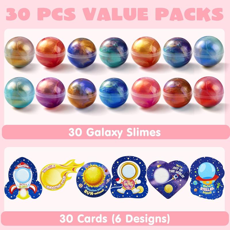 Galaxy Slime Balls - 30 pcs