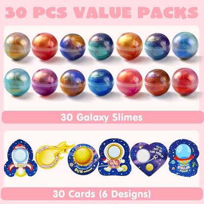 Galaxy Slime Balls - 30 pcs