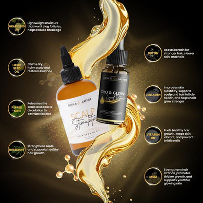 BASK AND LATHER Scalp Stimulator