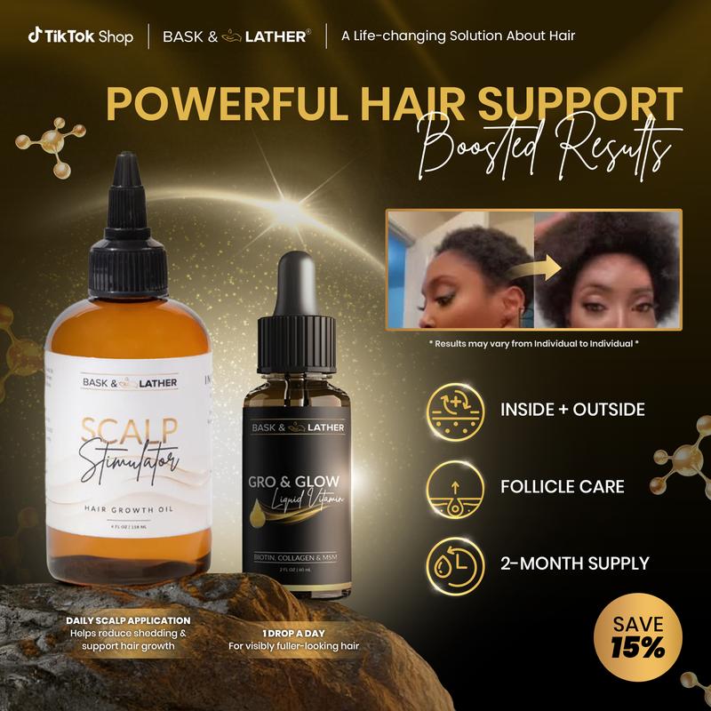 BASK AND LATHER Scalp Stimulator